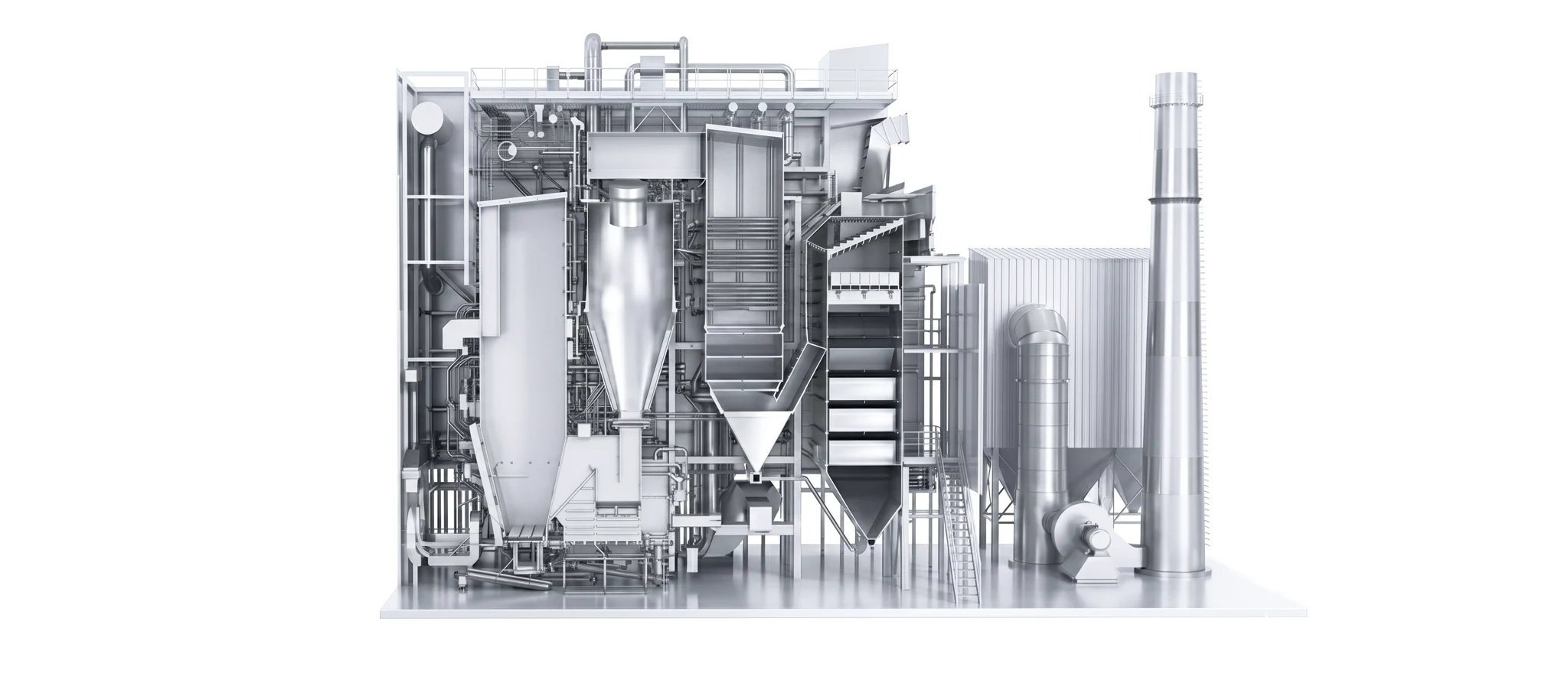 바이오매스 CFB 보일러 설비